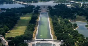 Trump says multiple people have been arrested for allegedly vandalizing Reflecting Pool
