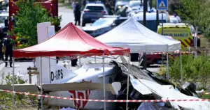 5 nurses among 11 killed when skydiving plane crashes in France