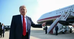 Trump takes first trip on Qatari-gifted Air Force One