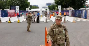National Guard troops, law enforcement providing tight security for July Fourth celebrations in Washington, D.C.