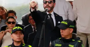 Bombing next to police station in Colombia injures 11, days before presidential inauguration