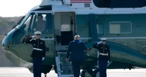 FAA reviewing incident involving Trump flight on Marine One, air traffic controllers at National Airport
