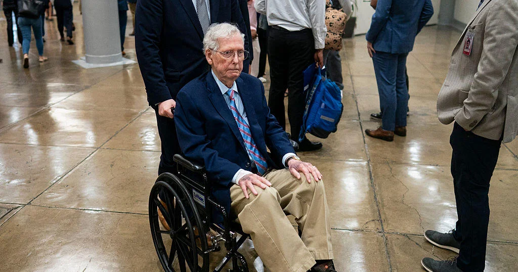 Mitch McConnell says he’s been discharged from rehab, nearly 2 months after hospitalization